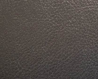 Pair of Ethan Allen Xanadu X-Base Ottomans in Black Leather