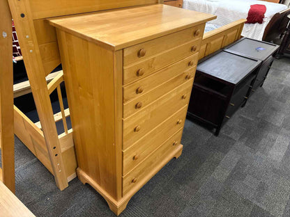 Maple 5 Drawer Chest