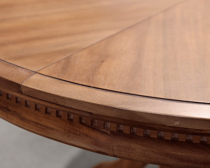 Restoration Hardware St. James Round Jupe Extension Dining Table