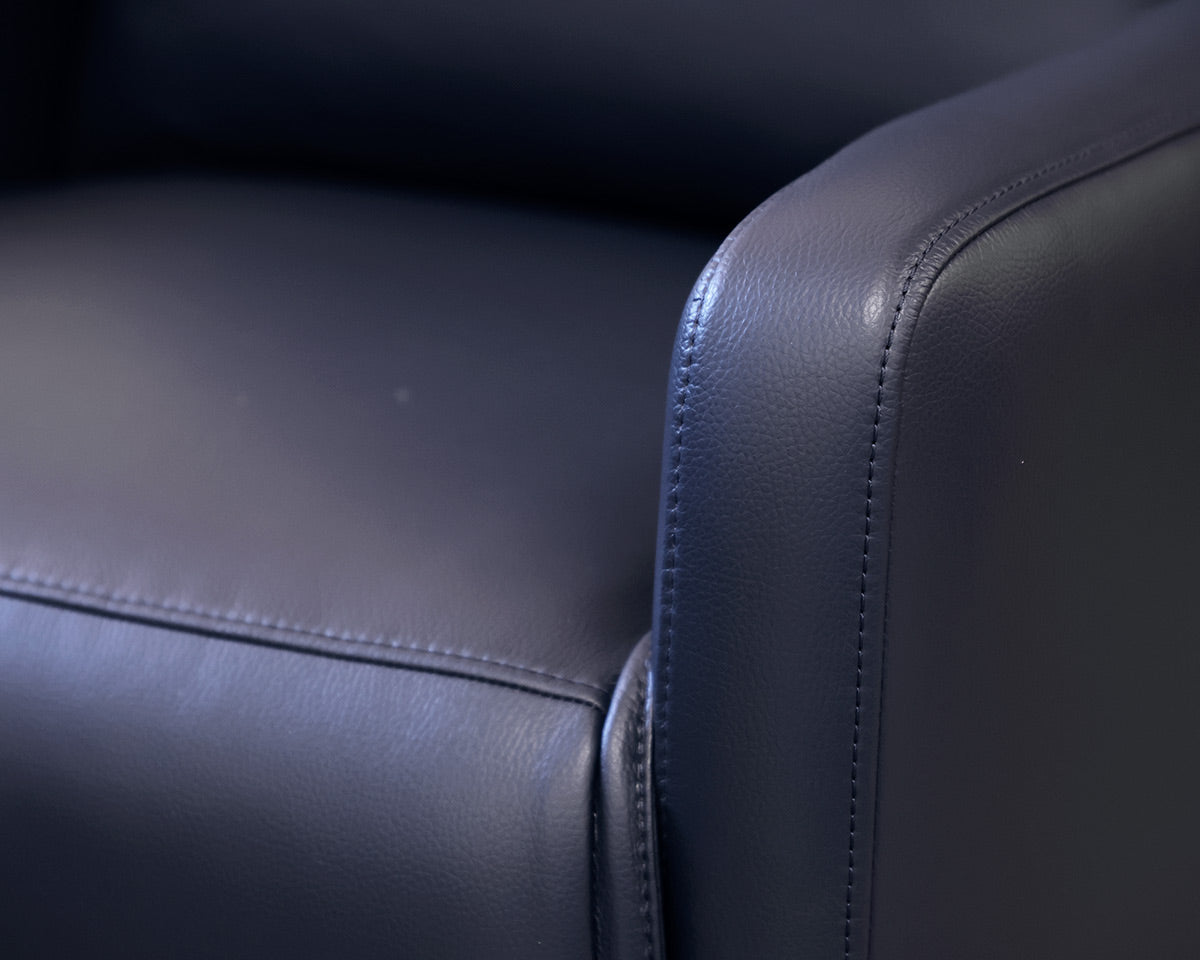 Barcalounger Navy Blue Recliner
