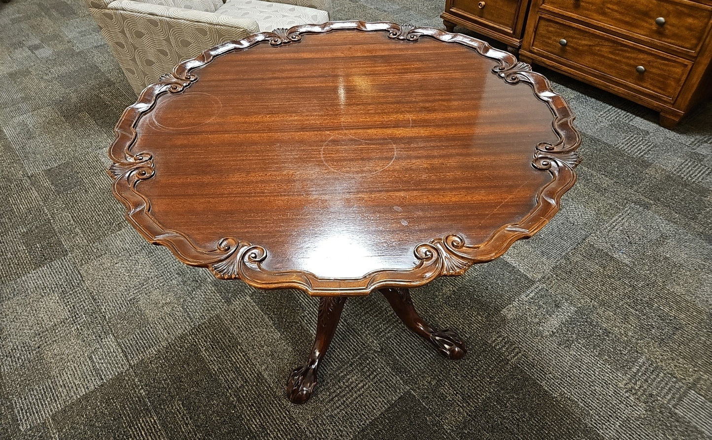 Mahogany Tilt Top Table