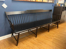 Antique Black Bench