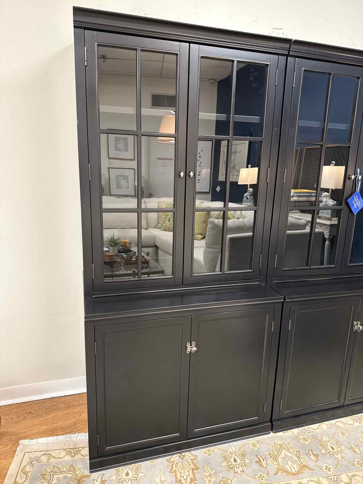 Pottery Barn Black China Cabinet
