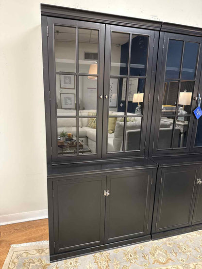 Pottery Barn Black China Cabinet