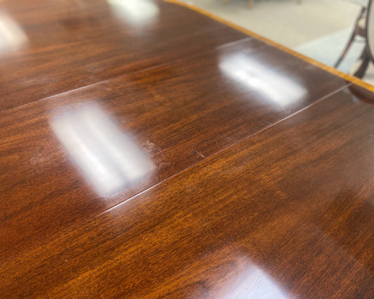 Stickley Monroe Place Mahognay Hepplewhite (4586)Oval  Dining Table