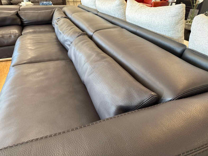 Cierre 'Symphony' Italian Leather Sectional