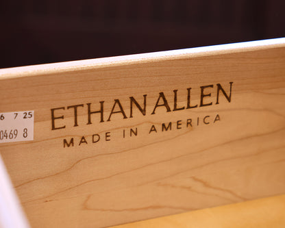 Ethan Allen Three Drawer Nightstand
