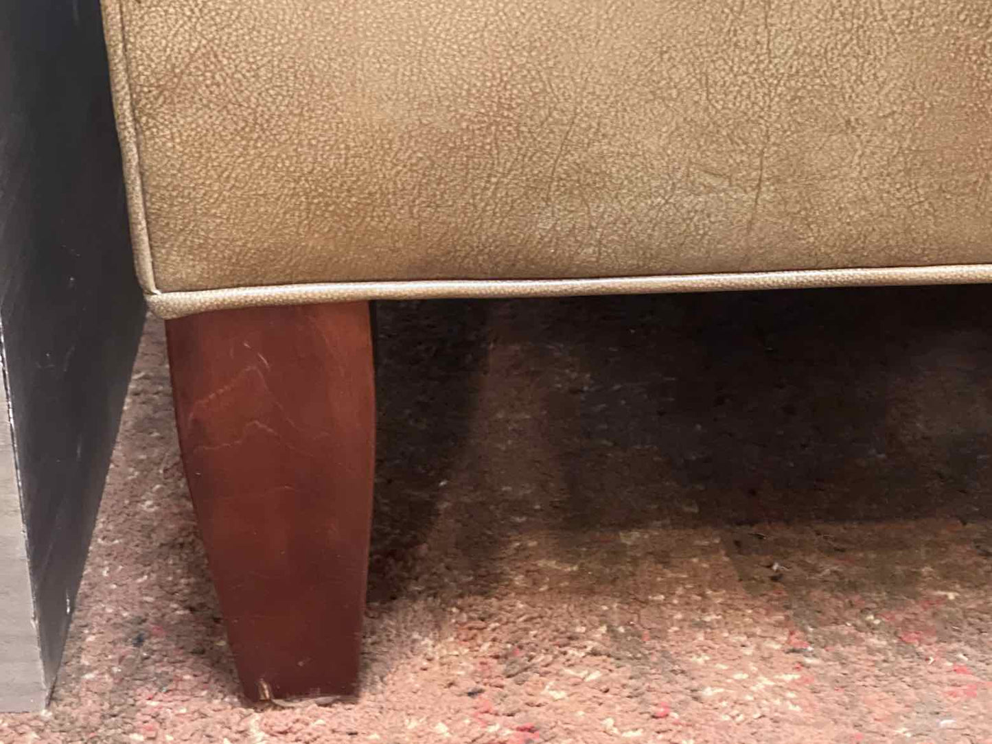 McKinley of Hickory Inc Leather Sofa