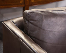 Hancock and Moore 3-Cushion Leather Sofa