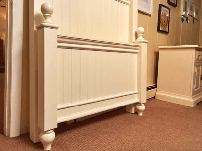 Legacy Kids White Arch Beadboard Twin Bed
