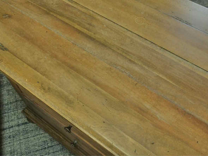 Pair of RH 'St. James 'Oak  Neoclassical 3 Drawer  Nightstands