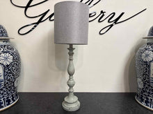 Crackled Table Lamp