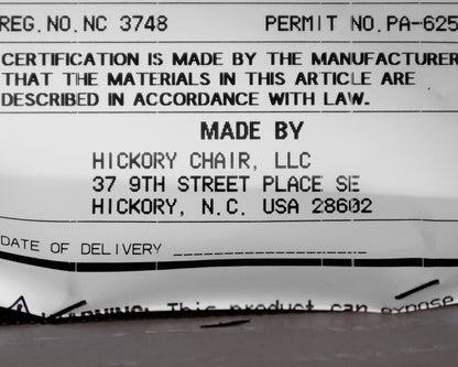 Hickory Chair "Westmoreland" Lounge Chair