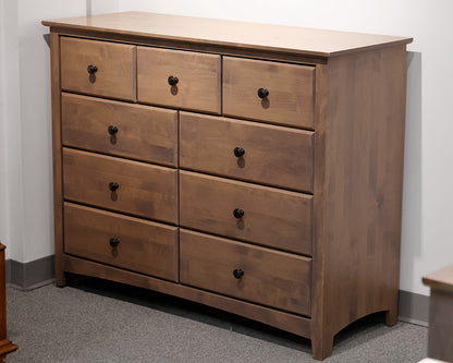9-Drawer Double Dresser