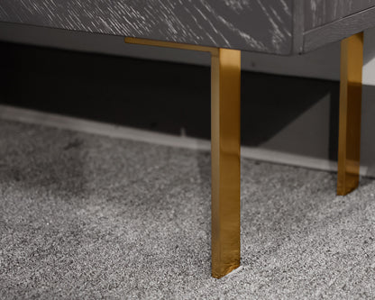 CB2 Jax Cerused Entry Way Cabinet