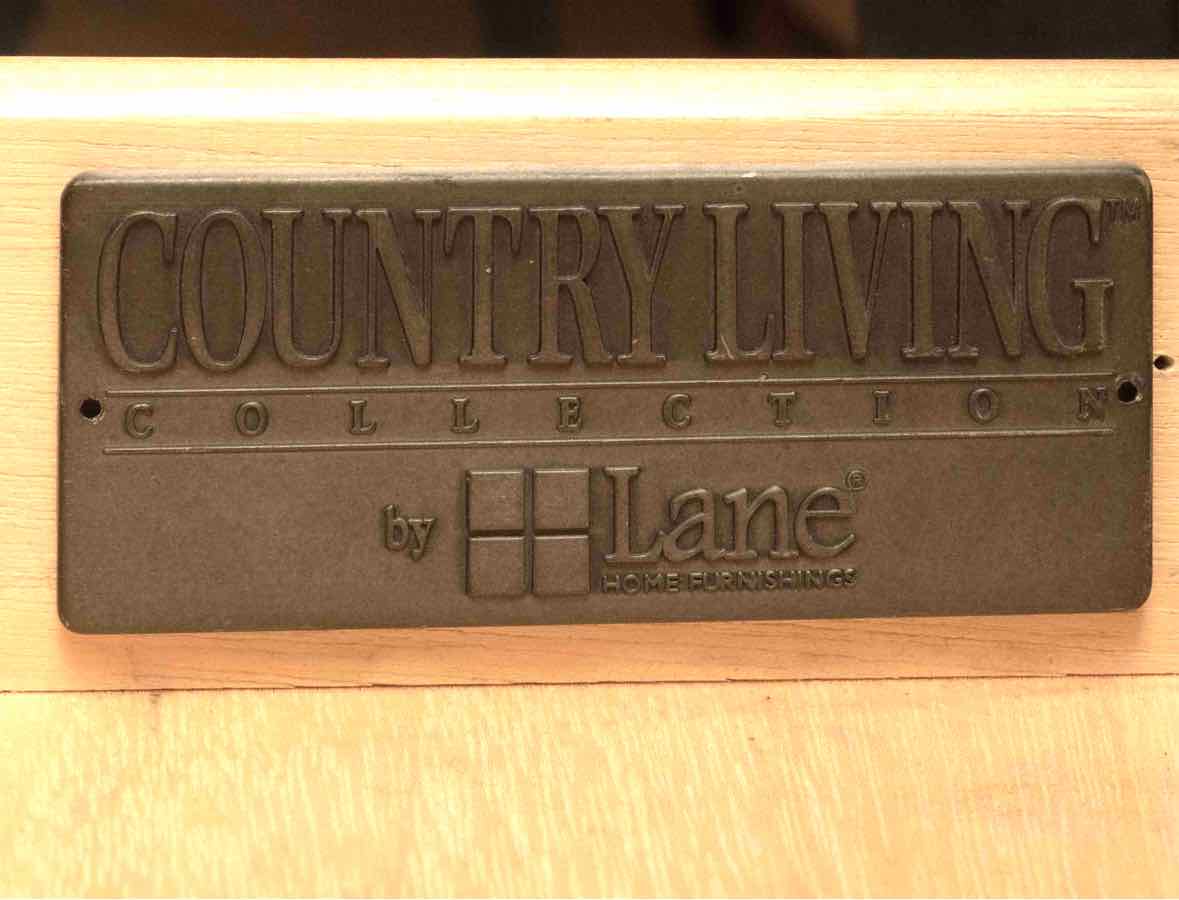 Lane Furniture 'Country Living' Cherry 2 Tier 1 Drawer Wash Stand Accent Table