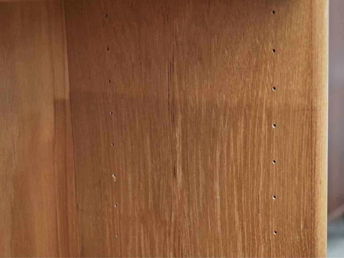 Jesper / Denmark Teak  Bookcase with 4 Adjustable Shelves