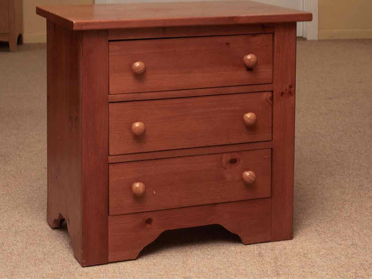 Broyhill Pine 3 Drawer  Nightstand