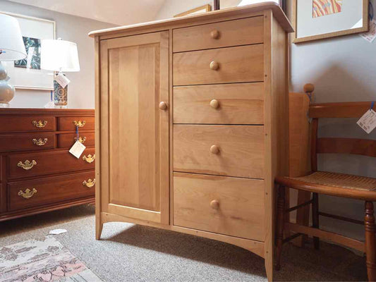 Pompanoosuc Mills Ash Wardrobe