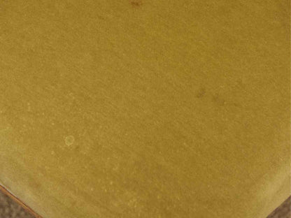 Set of 6 French Style Oval Back Dining Chairs in Avocado Velvet on Drifted Frame