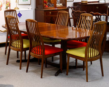 Dyrlund Danish Dining Table Set With 6 Chairs