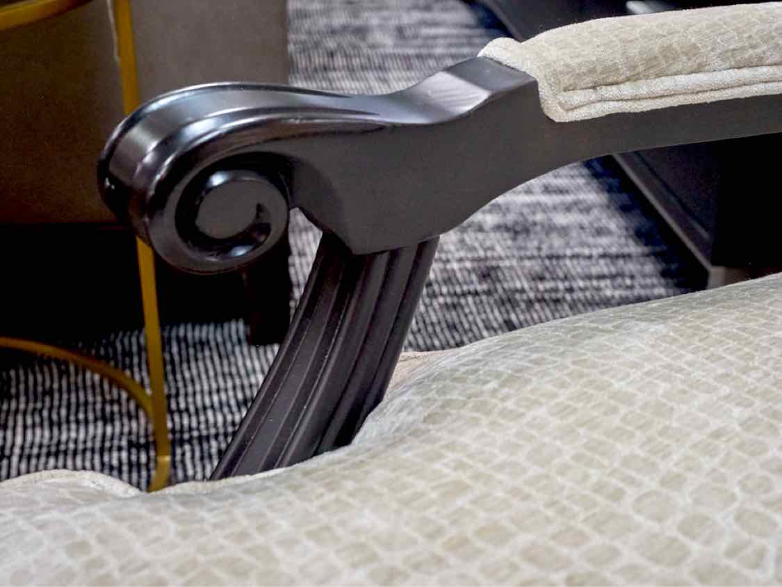 Ethan Allen 'Harris' Chair in 'Amavi Pearl'