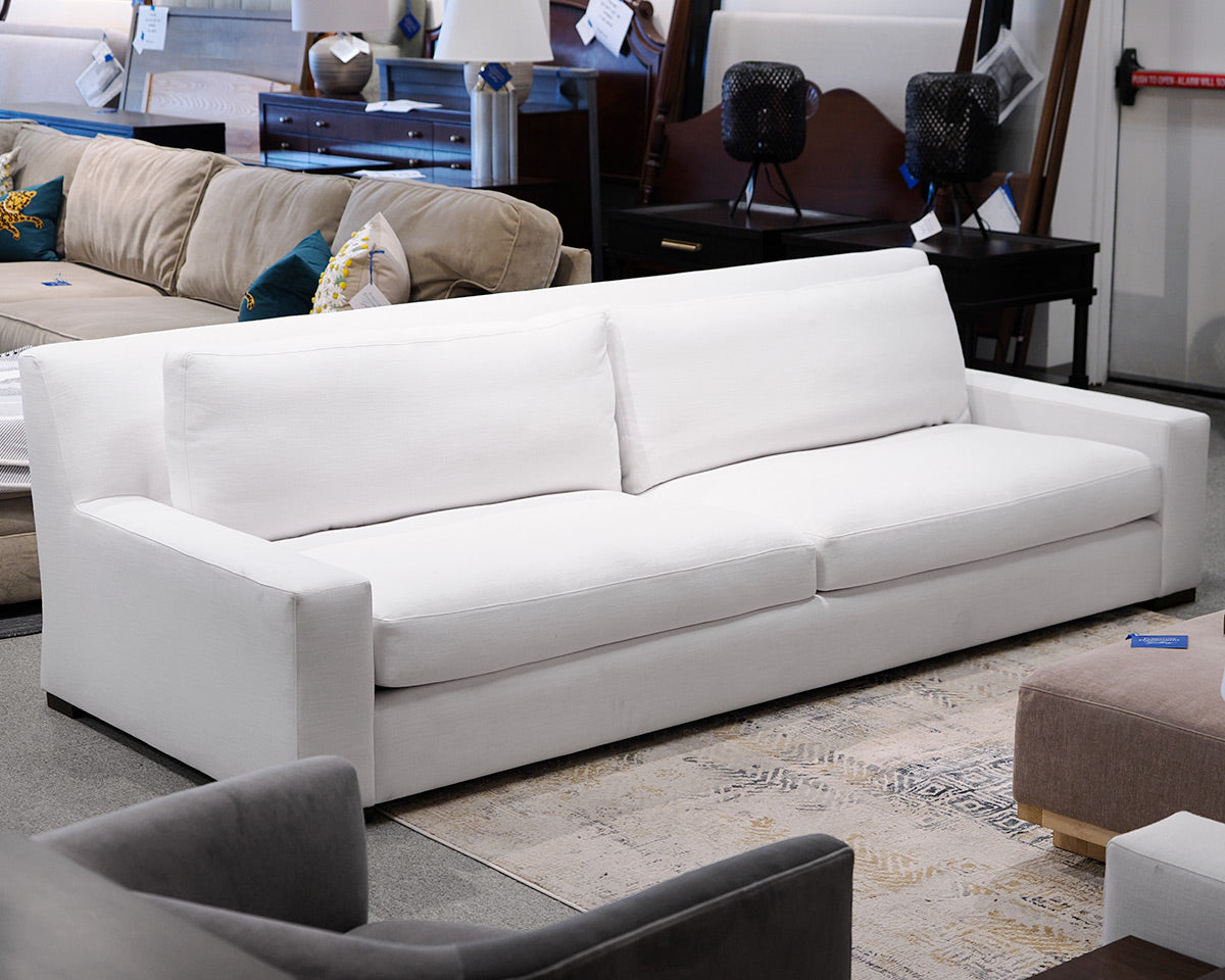 Restoration Hardware 'Parisian' Classic Slope Arm Sofa