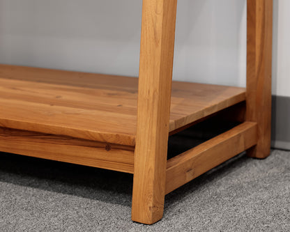 Crate & Barrel "Strut" Teak Bookcase