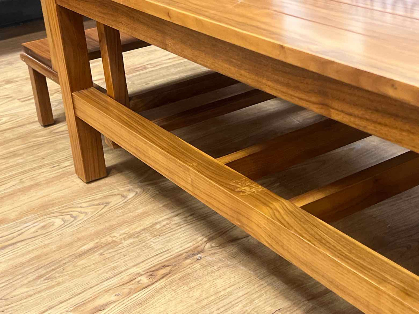 Vaughan Benz Cocktail Table with Extending Shelves