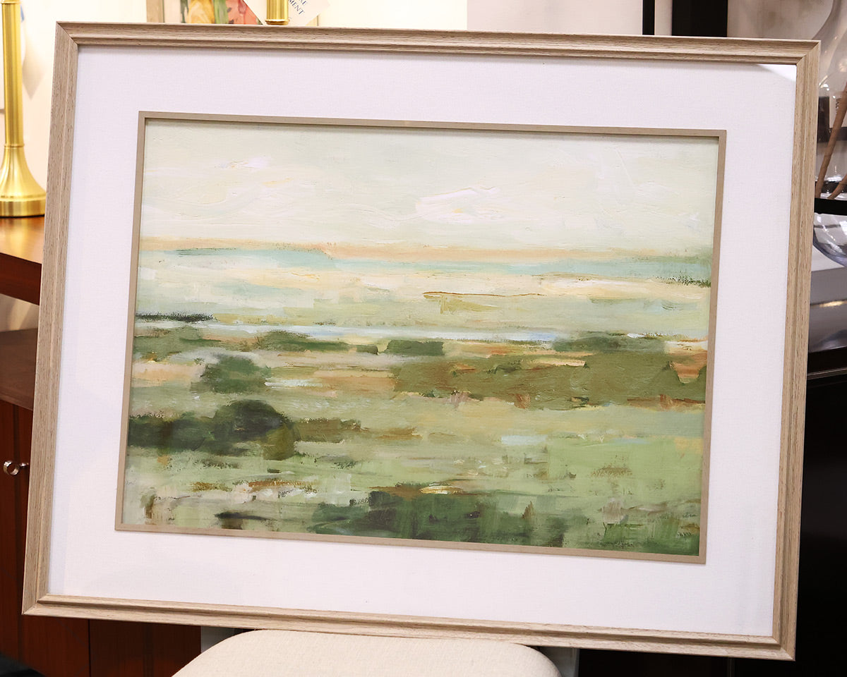 "Warm Valley I" Framed Print