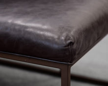 Mitchell Gold + Bob Williams Leather Bench