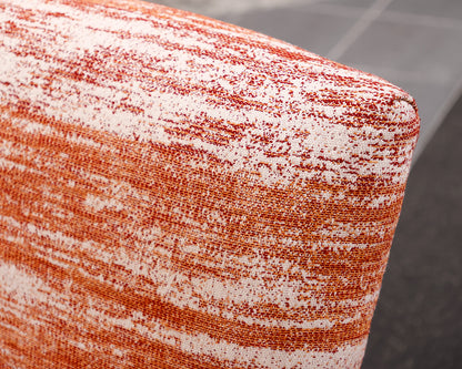 Custom Arhaus Swivel Chair and Ottoman