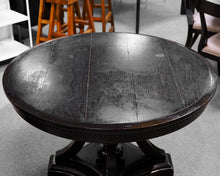 Restoration Hardware St. James 48" Black Round Dining Table