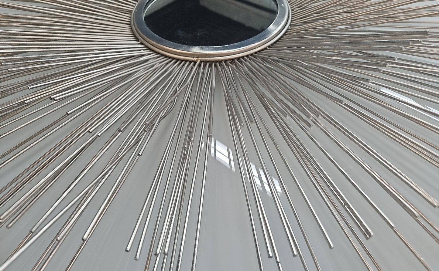 Silver Starburst Mirror
