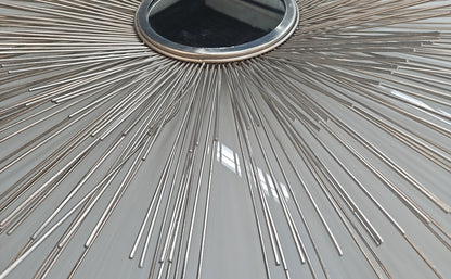 Silver Starburst Mirror