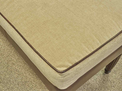 Cordovan Leather Bench