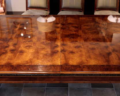 Henredon Grand Provenance Dining Table with 12 Dining Chairs