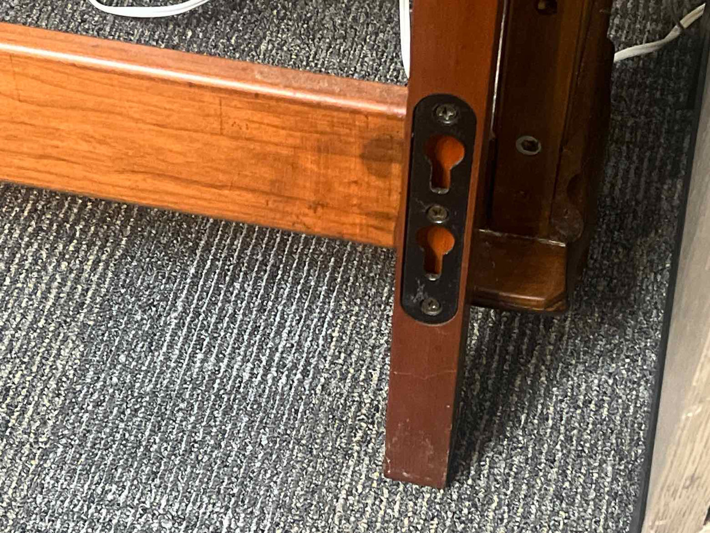 Stickley Mahogany King Panel Bed