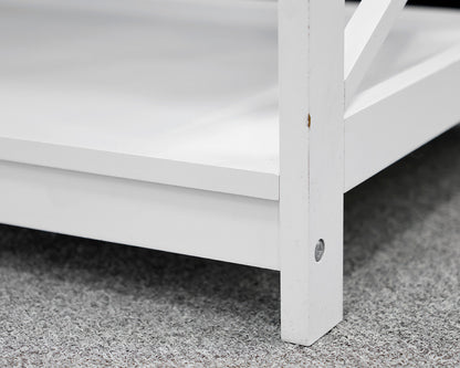 White Rectangle Coffee Table