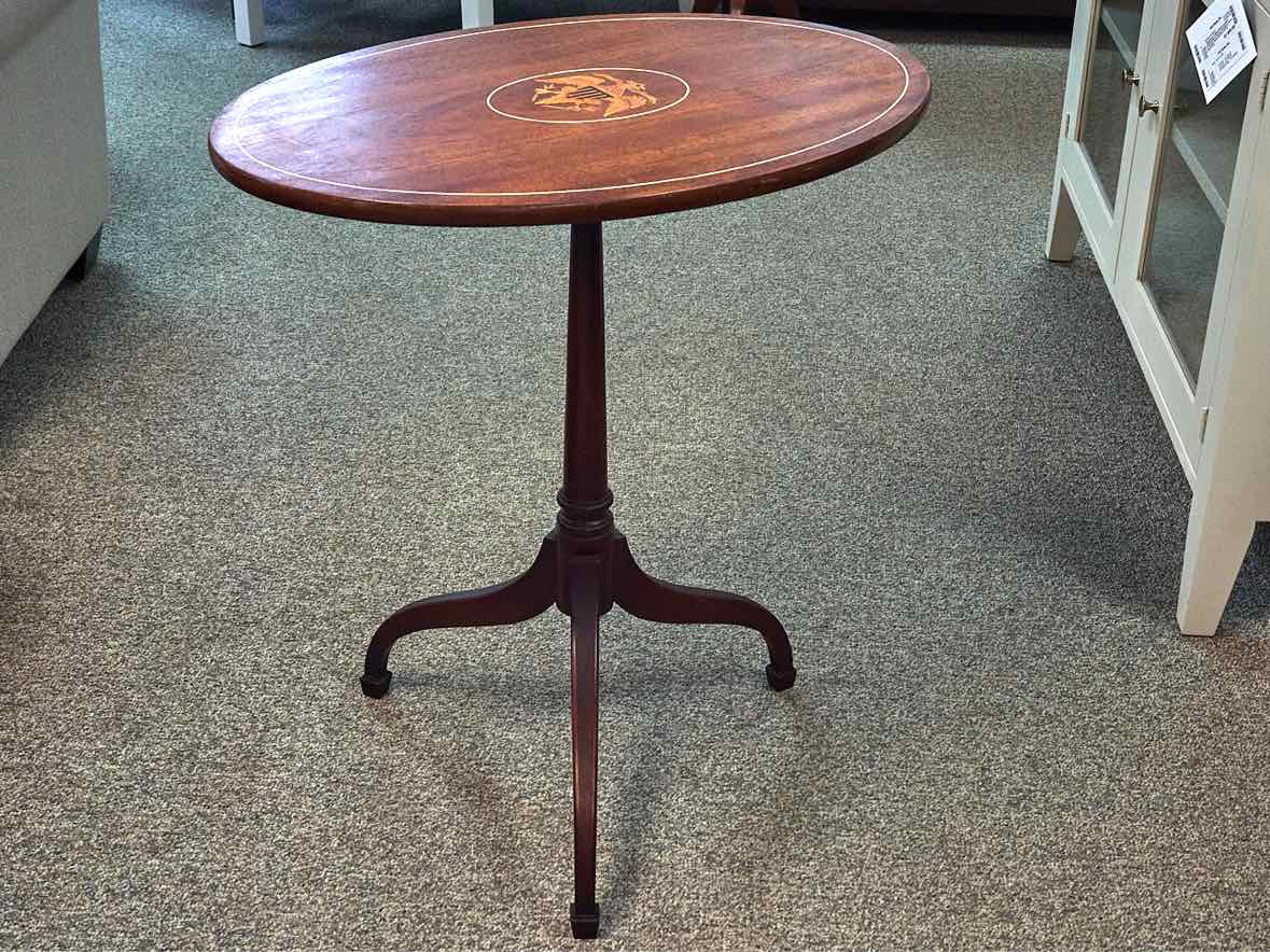 Federal Style Cherry Tilt Top Table