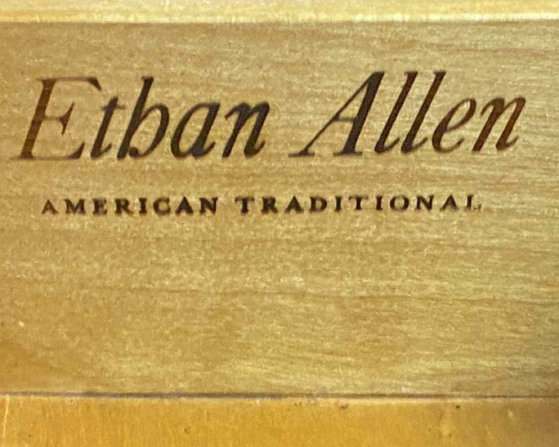 Ethan Allen Dark Stained Cherry 1 Drawer 2 Door  Nightstand