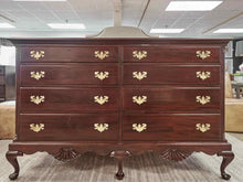 Traditional Mahogany Eight Drawer Dresser