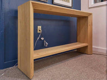 Crate & Barrel Baja Natural Oak Console