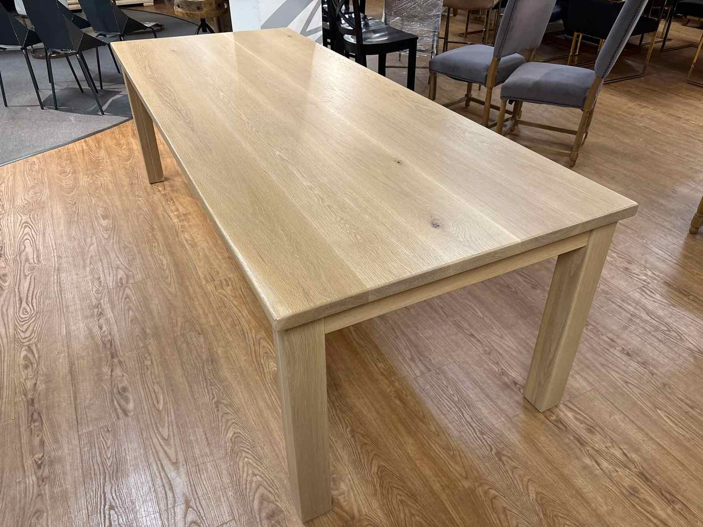 Kingston Krafts White Oak Dining Table