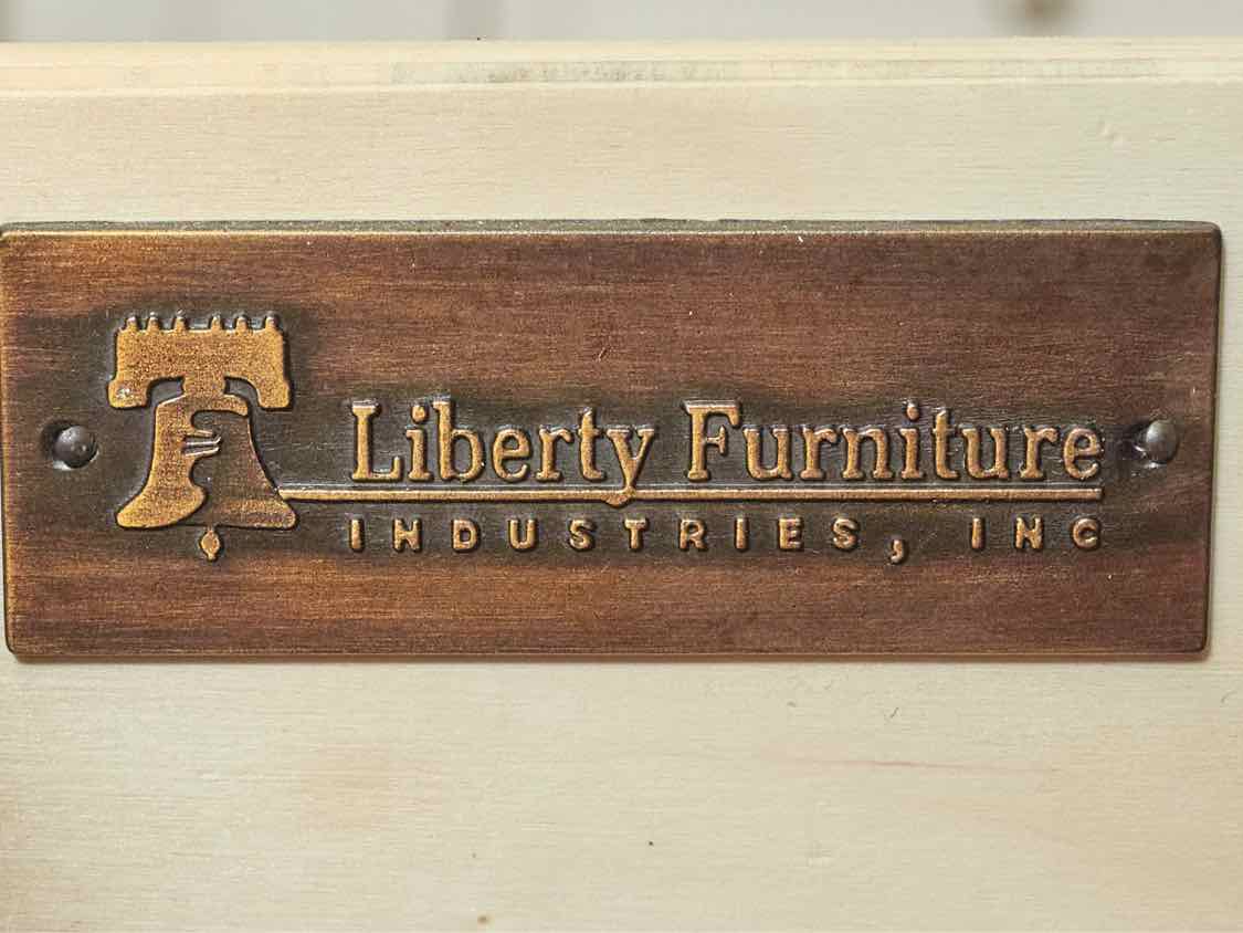 Liberty Furniture  'Ocean Isle' Bisque Rubbed Finish 11 Drawer Pine Top Dresser