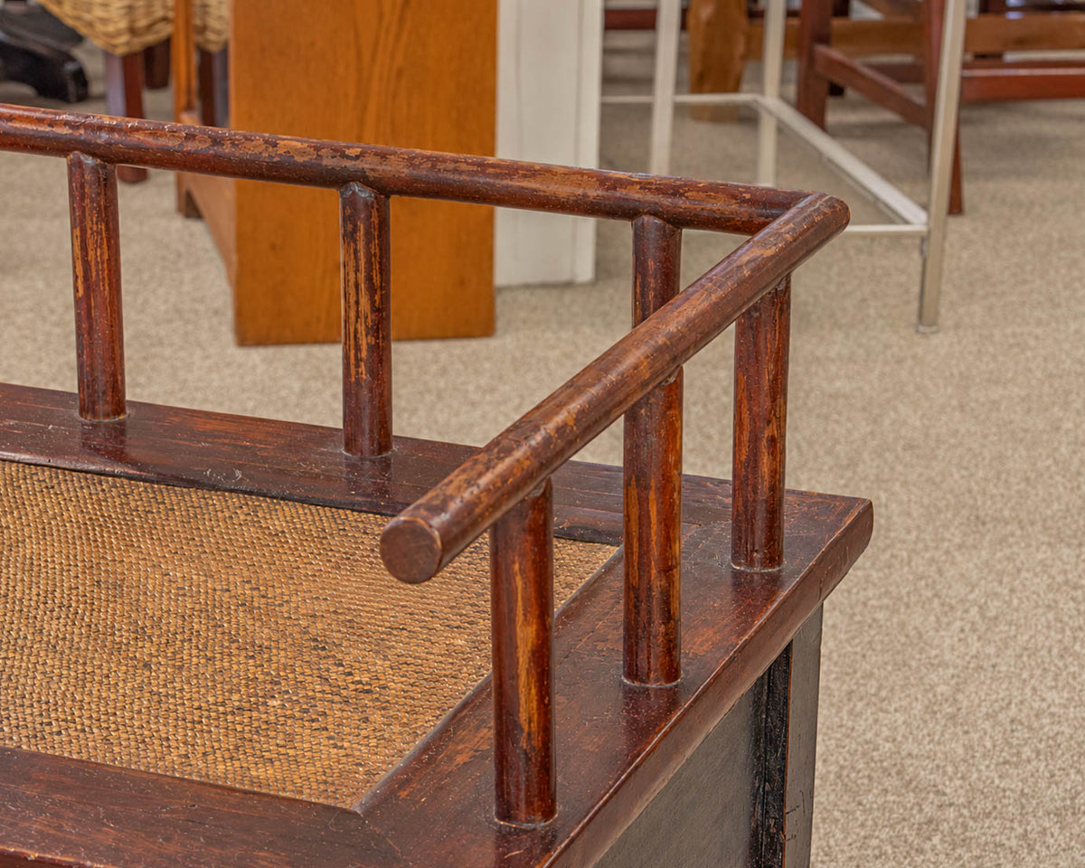 Mohr & McPherson Asian Apothecary Storage Bench