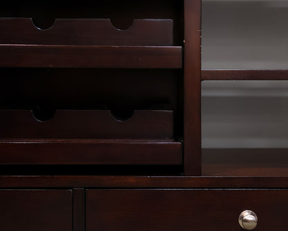 Fold Out Bar Console Table