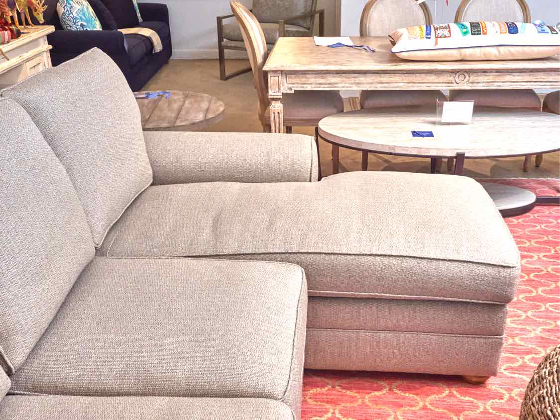 Kincaid 3 Piece Sectional with 2 Chaises in Toasted Oatmeal Upholstery