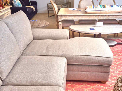 Kincaid 3 Piece Sectional with 2 Chaises in Toasted Oatmeal Upholstery