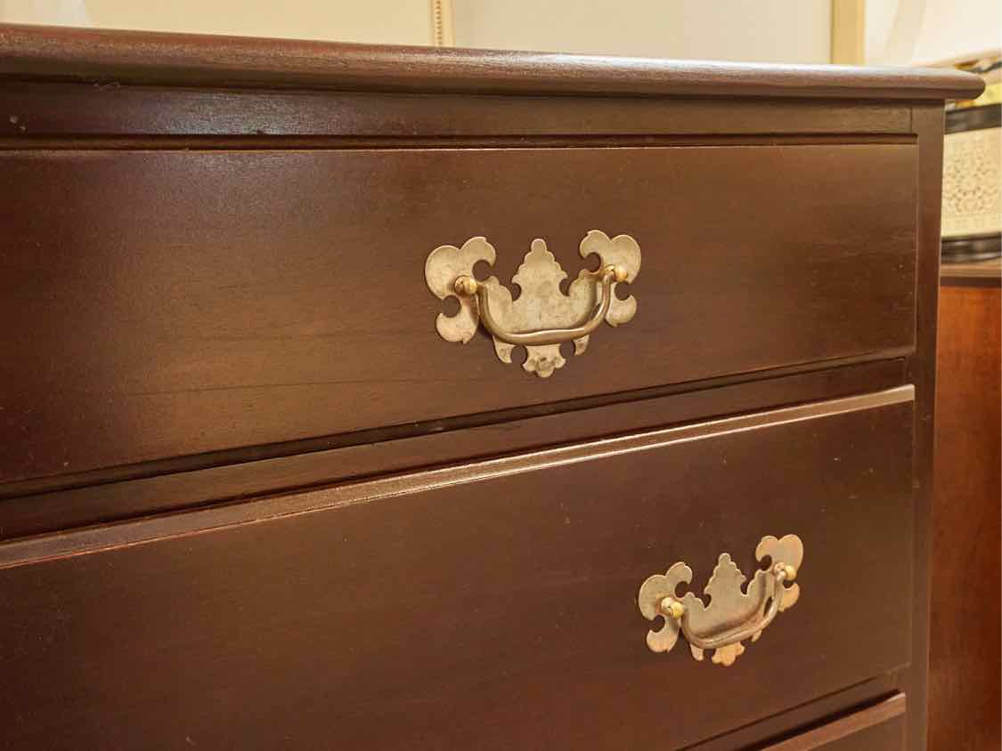 Solid Mahogany Chest